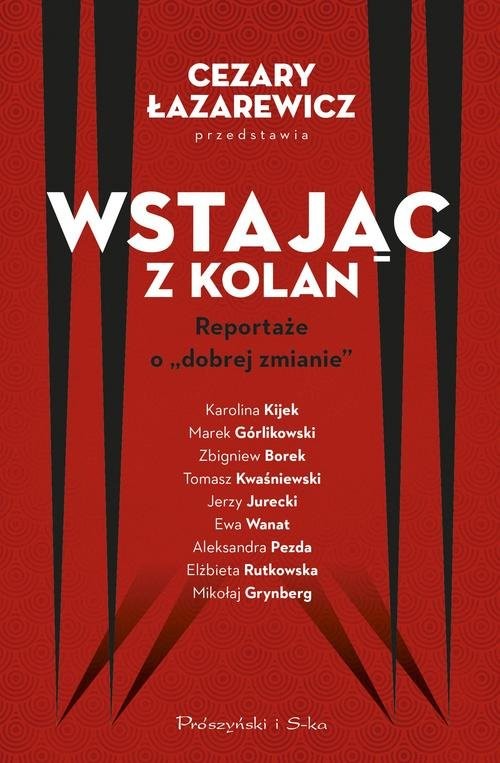 okładka Wstając z kolan książka