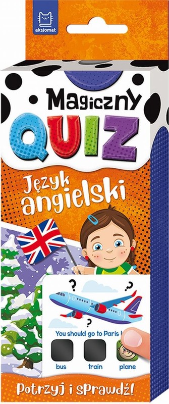 okładka Magiczny quiz Język angielski książka