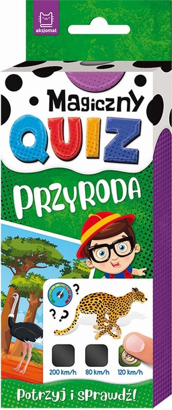 okładka Magiczny quiz Przyroda książka