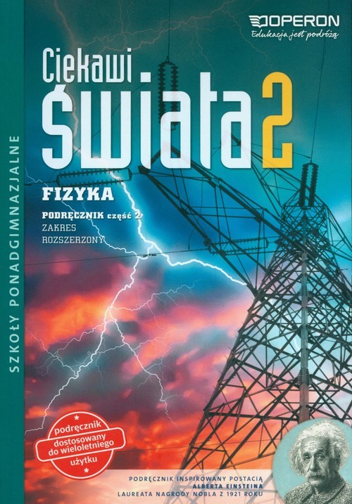 okładka Ciekawi świata 2 Fizyka Podręcznik Zakres rozszerzony Część 2 Szkoła ponadgimnazjalna książka | Kornaś Grzegorz