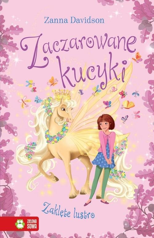 okładka Zaczarowane kucyki Zaklęte lustro książka | Zanna Davidson