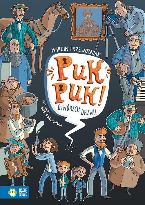 okładka Puk puk! Otwórzcie drzwi! książka | Przewoźniak Marcin