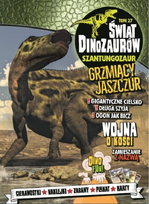 okładka Świat Dinozaurów 27 Szantungozaur książka
