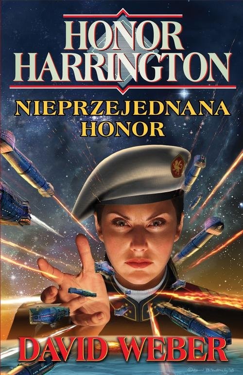 okładka Honor Harrington. Nieprzejednana Honor książka | David Weber