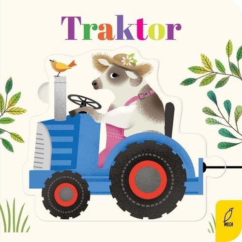 okładka Czytanki - układanki Traktor książka