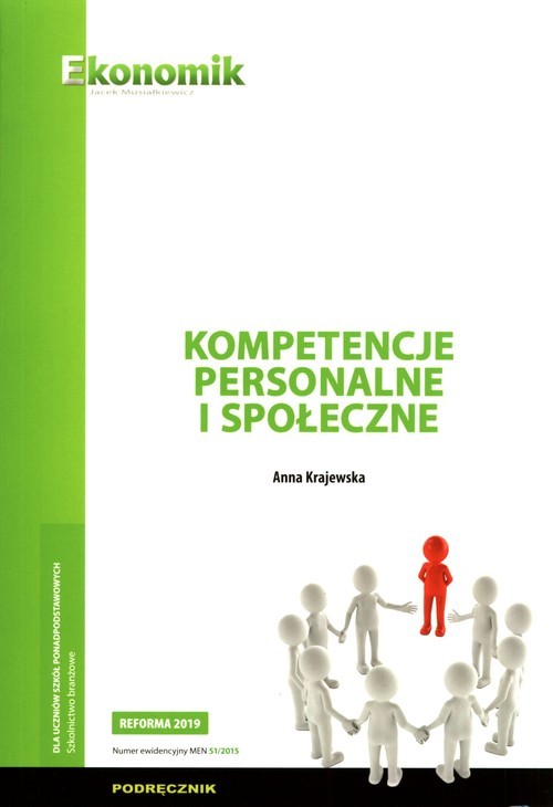 okładka Kompetencje personalne i społeczne Podręcznik książka | Anna Krajewska