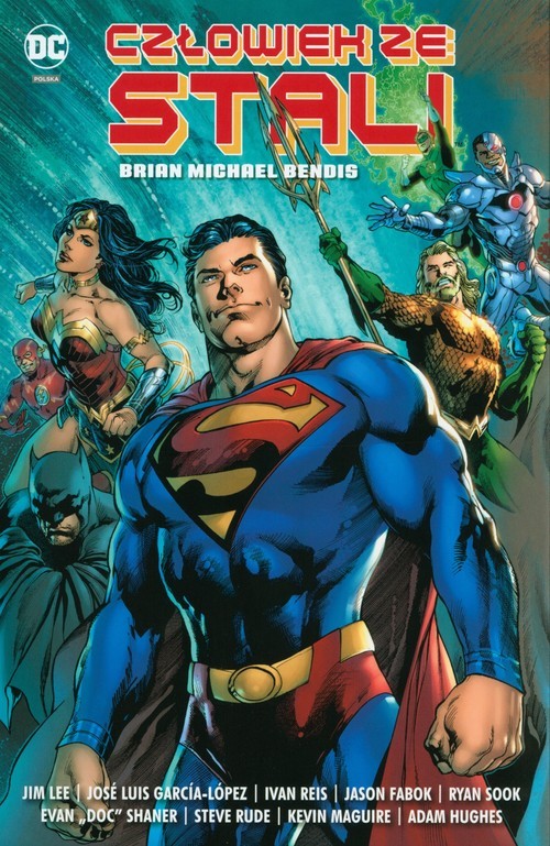 okładka Człowiek ze Stali książka | Brian Michael Bendis