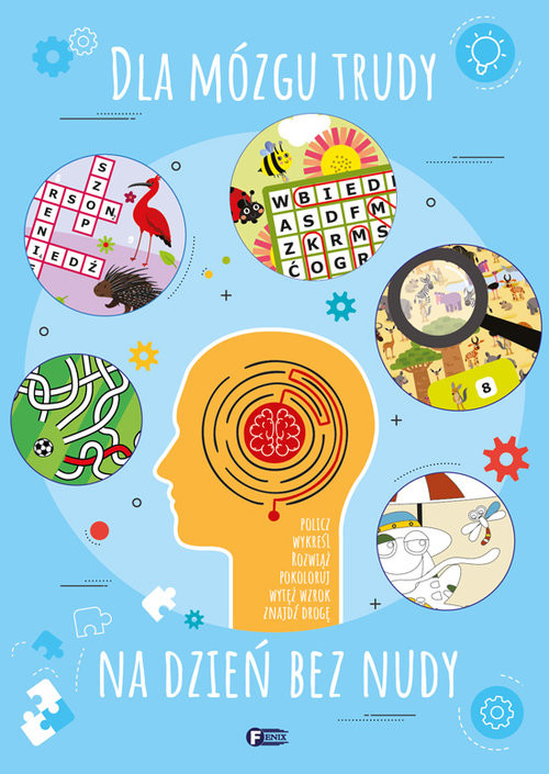 okładka Dla mózgu trudy na dzień bez nudy książka