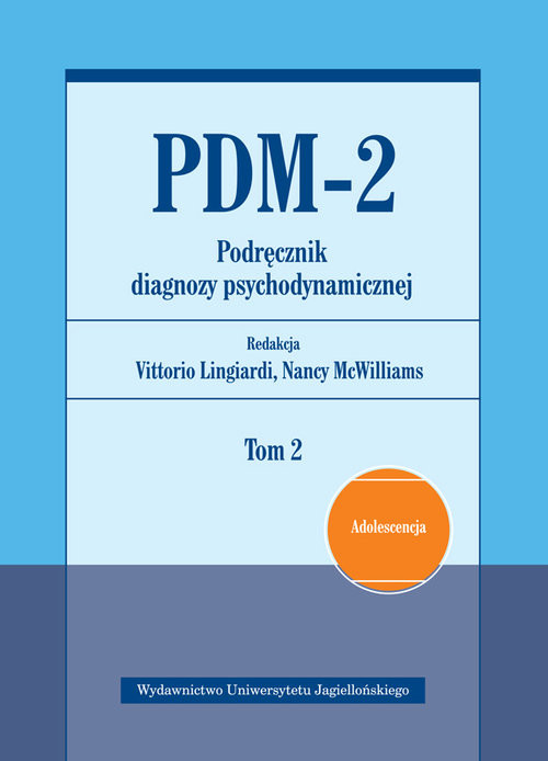 okładka PDM-2 Podręcznik diagnozy psychodynamicznej Tom 2 książka