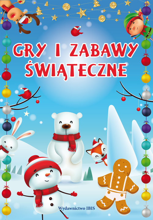 okładka Gry i zabawy świąteczne książka