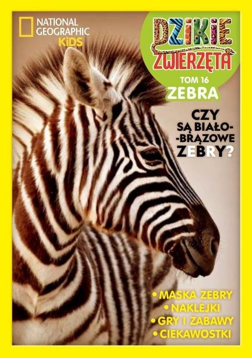 okładka Dzikie Zwierzęta Tom 16 Zebra książka