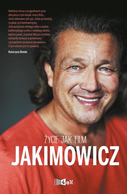 okładka Jakimowicz Życie jak film książka | Jakimowicz Jarosław