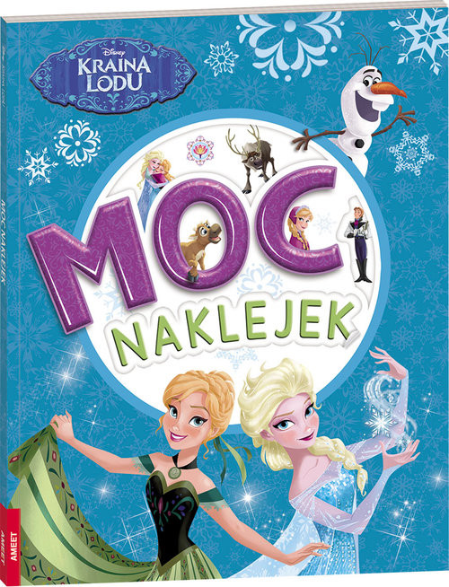 okładka Kraina Lodu Moc naklejek FBSB-1 książka | Praca Zbiorowa