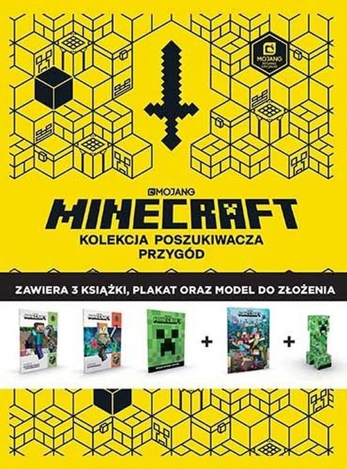 okładka Minecraft Kolekcja poszukiwacza przygód książka | Stephanie Milton, Kempshall Paddy, McComb David