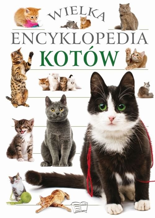 okładka Wielka encyklopedia kotów książka