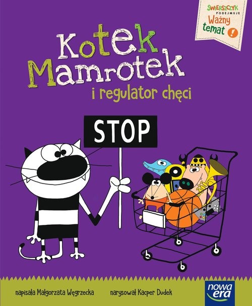 okładka Kotek Mamrotek i regulator chęci książka | Węgrzecka Małgorzata