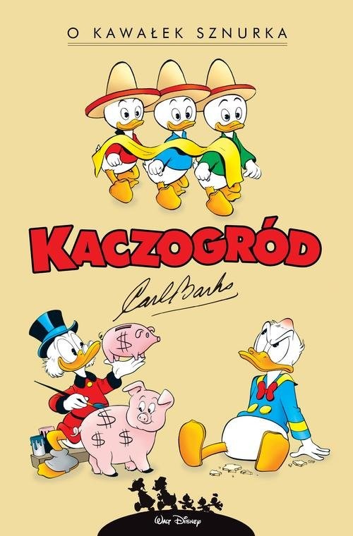 okładka Kaczogród O kawałek sznurka i inne historie z roku 1956 książka | Carl Barks