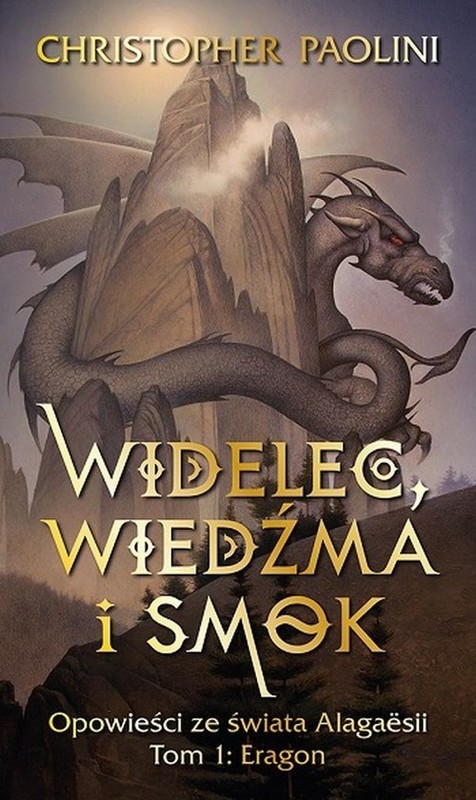 okładka Widelec Wiedźma i smok Opowieści ze świata Alagaesii Tom 1 Eragon książka | Christopher Paolini