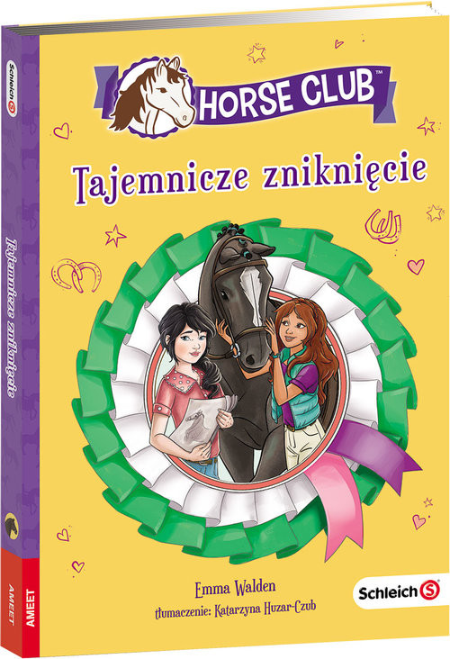 okładka Schleich Horse Club Tajemnicze zniknięcie książka | Emma Walden