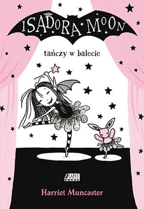 okładka Isadora Moon tańczy w balecie książka | Muncaster Harriet