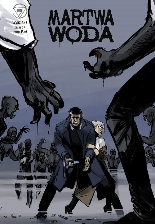 okładka Wydział 7 Martwa woda 4 książka | Tomasz Kontny