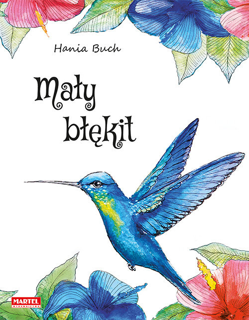 okładka Mały błękit książka | Buch Hania