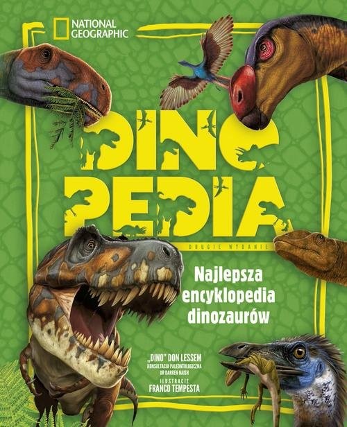 okładka Dinopedia Najlepsza encyklopedia dinozaurów książka | „Dino” Don Lessem