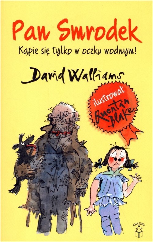 okładka Pan Smrodek Kąpie się tylko w oczku wodnym! książka | David Walliams