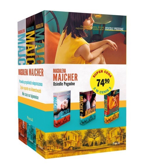 okładka Osiedle Pogodne Tom 1-3 Pakiet książka | Magdalena Majcher