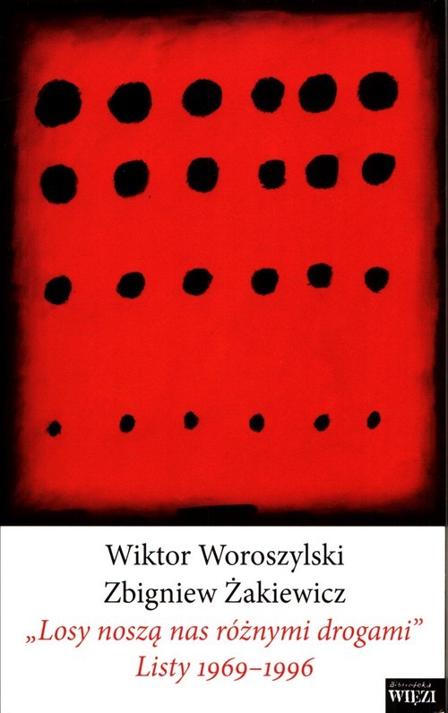 okładka "Losy noszą nas różnymi drogami" Listy 1969-1996 książka | Wiktor Woroszylski, Zbigniew Żakiewicz