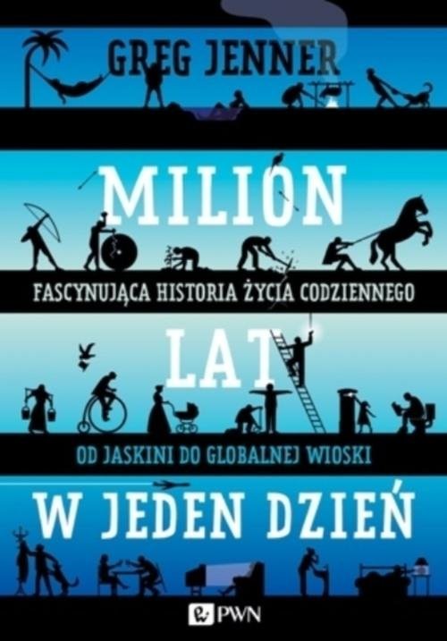 okładka Milion lat w jeden dzień książka | Greg Jenner
