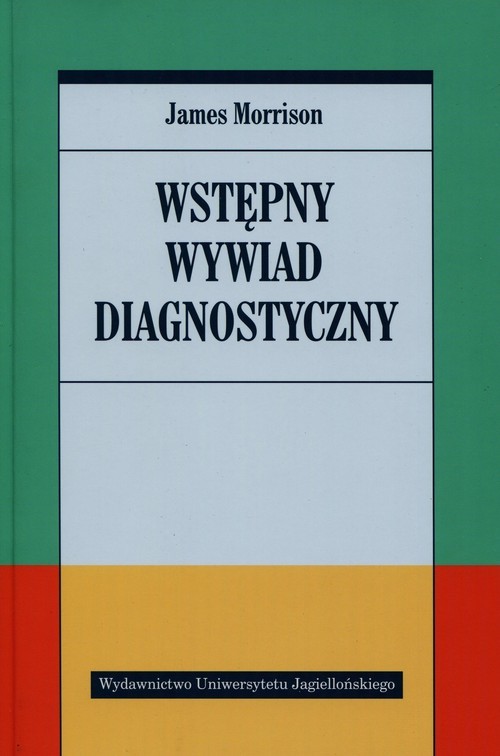 okładka Wstępny wywiad diagnostyczny książka | James Morrison