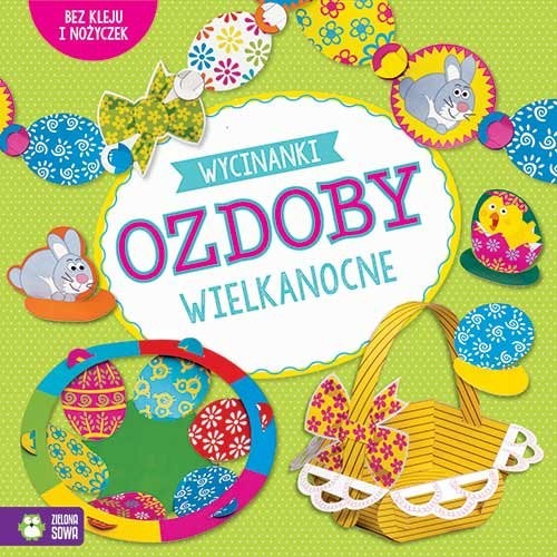 okładka Wycinanki Ozdoby Wielkanocne książka
