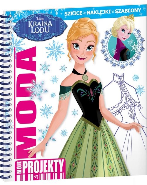okładka Kraina Lodu Moda Moje projekty książka