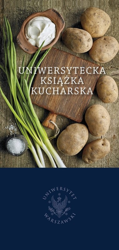 okładka Uniwersytecka książka kucharska książka