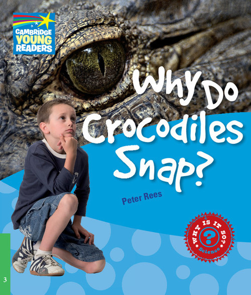 okładka Why Do Crocodiles Snap? 3 Factbook książka | Peter Rees