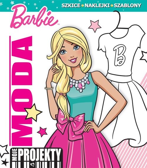 okładka Barbie Moda Moje projekty książka
