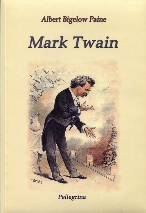 okładka Mark Twain książka | Albert Bigelow Paine