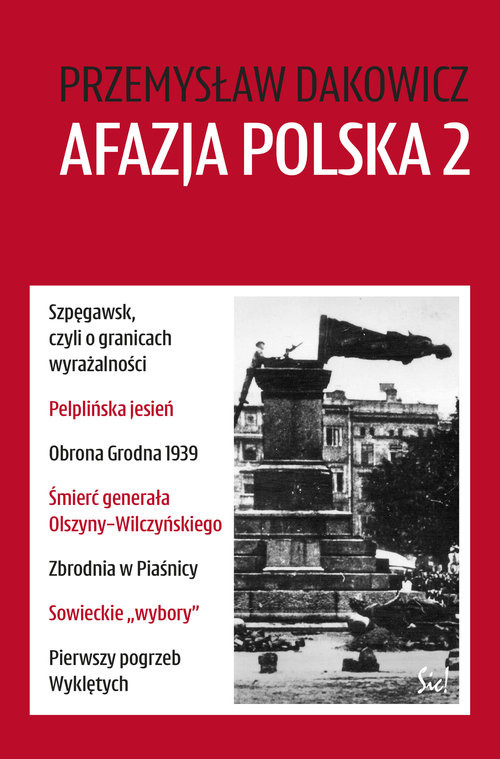 okładka Afazja polska 2 książka | Przemysław Dakowicz
