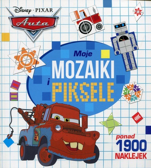 okładka Auta Moje mozaiki i piksele książka