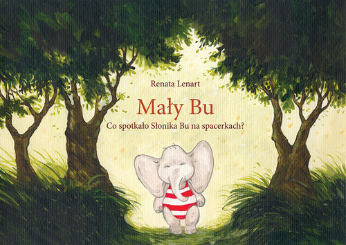 okładka Mały Bu Co spotkało Słonika Bu na spacerkach? książka | Renata Lenart
