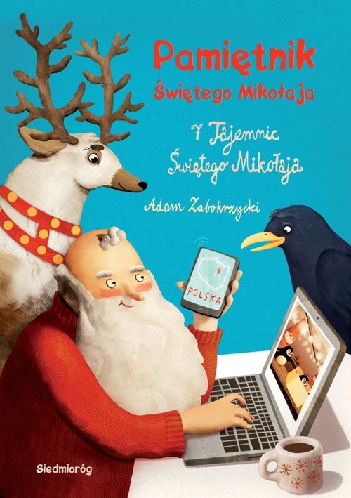 okładka Pamiętnik Świętego Mikołaja 7 tajemnic Świętego Mikołaja książka | Adam Zabokrzycki