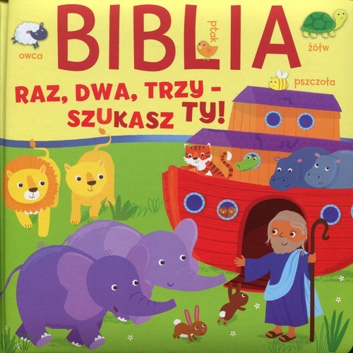 okładka Biblia Raz dwa trzy - szukasz Ty książka