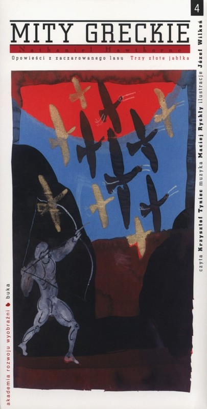 okładka Mity greckie Trzy złote jabłka + CD książka | Nathaniel Hawthorne