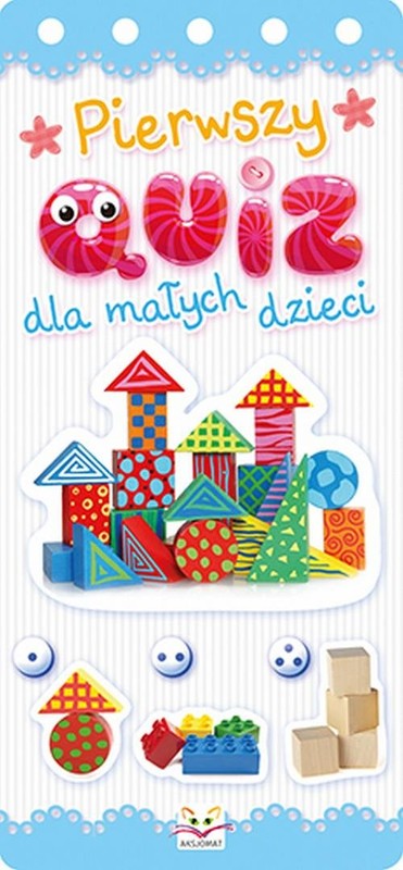 okładka Pierwszy quiz dla małych dzieci książka