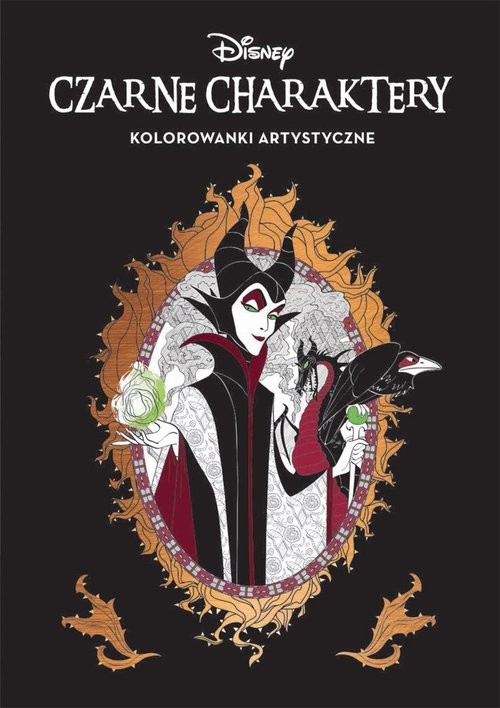 okładka Czarne charaktery Kolorowanki artystyczne KAS-6 książka