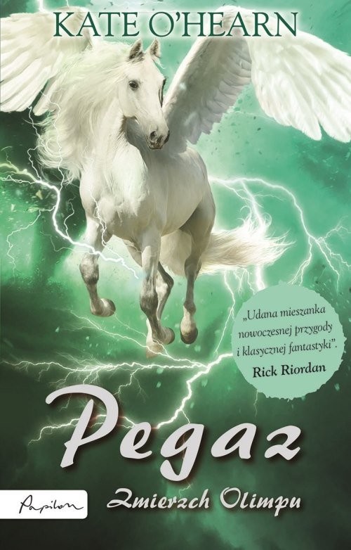 okładka Pegaz Zmierzch Olimpu książka | Kate O'Hearn