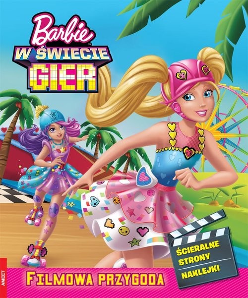 okładka Barbie w świecie gier  Filmowa przygoda SSF-101 książka