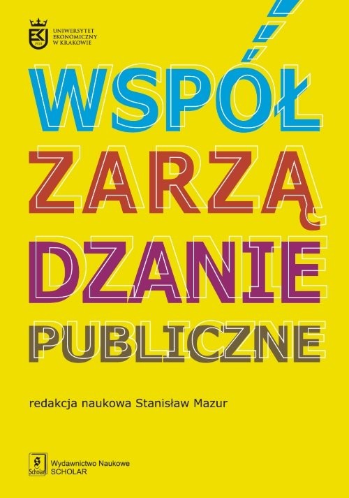 okładka Współzarządzanie publiczne książka
