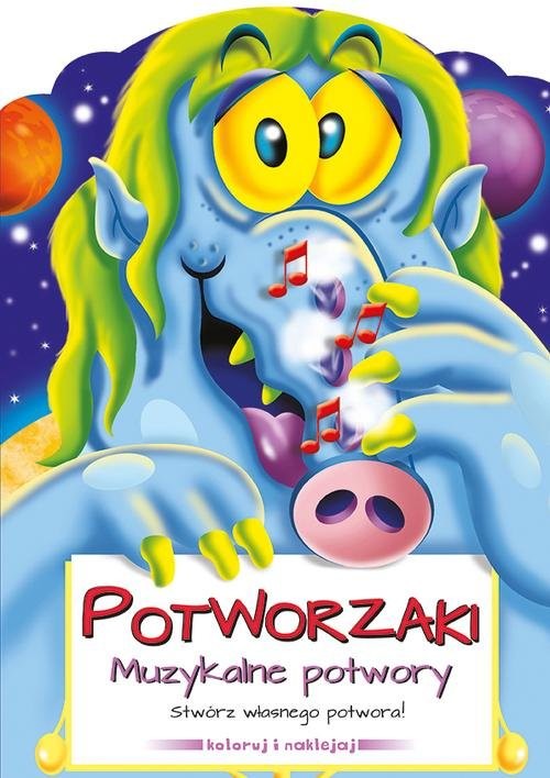 okładka Muzykalne Potwory - Potworzaki książka